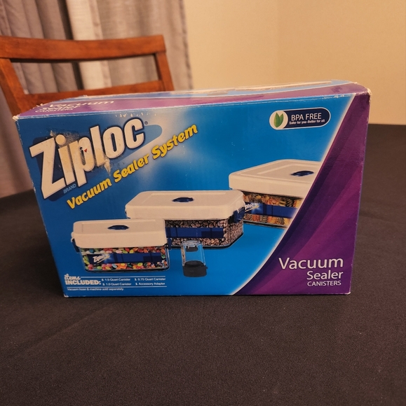 Ziplock Other - Ziplock Vacuum Sealer System